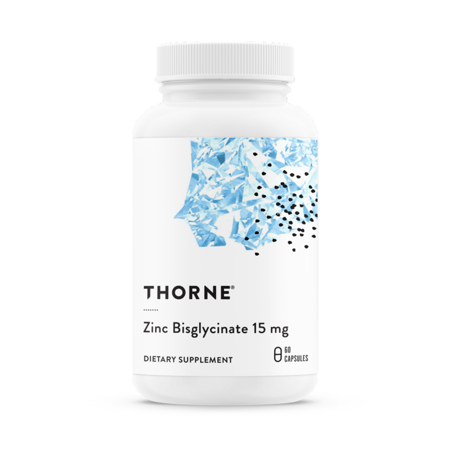 Alternativ bild 1 för Thorne Zinc Bisglycinate 15 mg 60 kapslar