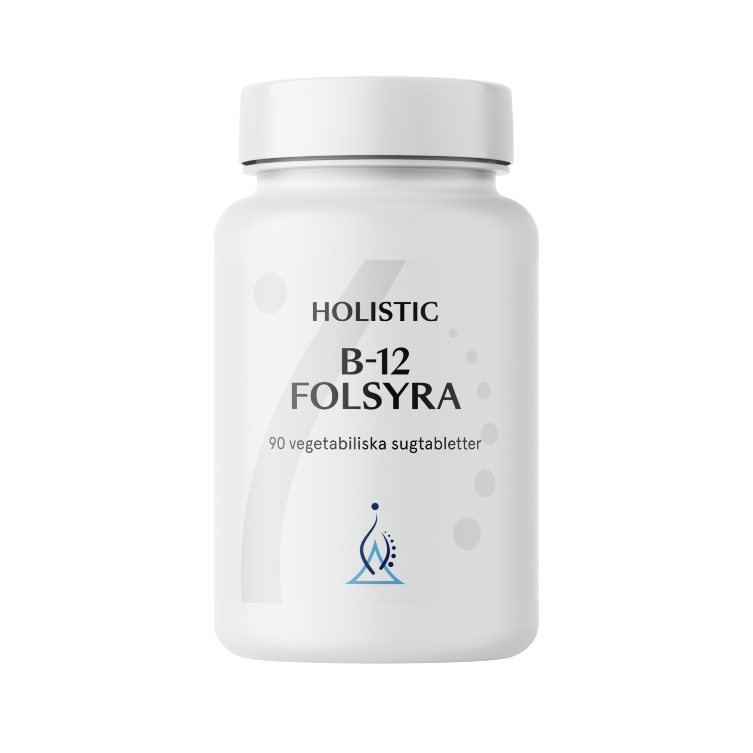 Alternativ bild 1 för Holistic B12 Folsyra, vegetabiliska sugtabletter 90 st