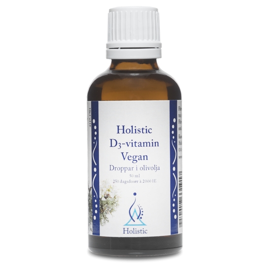 Holistic D3-vitamin Vegan 50 ml