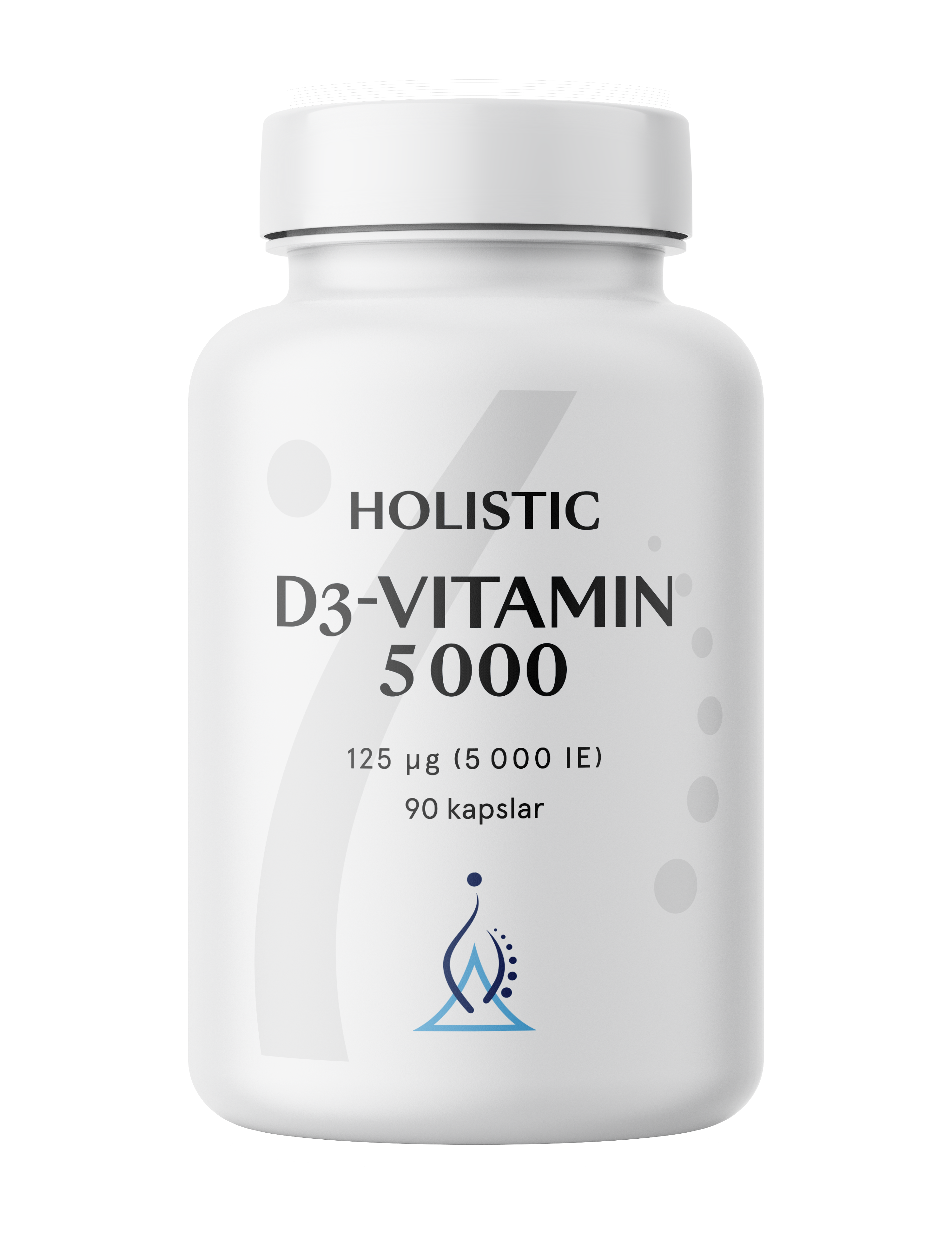 Holistic D-vitamin 5000 90 kapslar