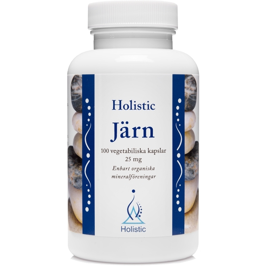 Holistic Järn 25 mg 100 kapslar
