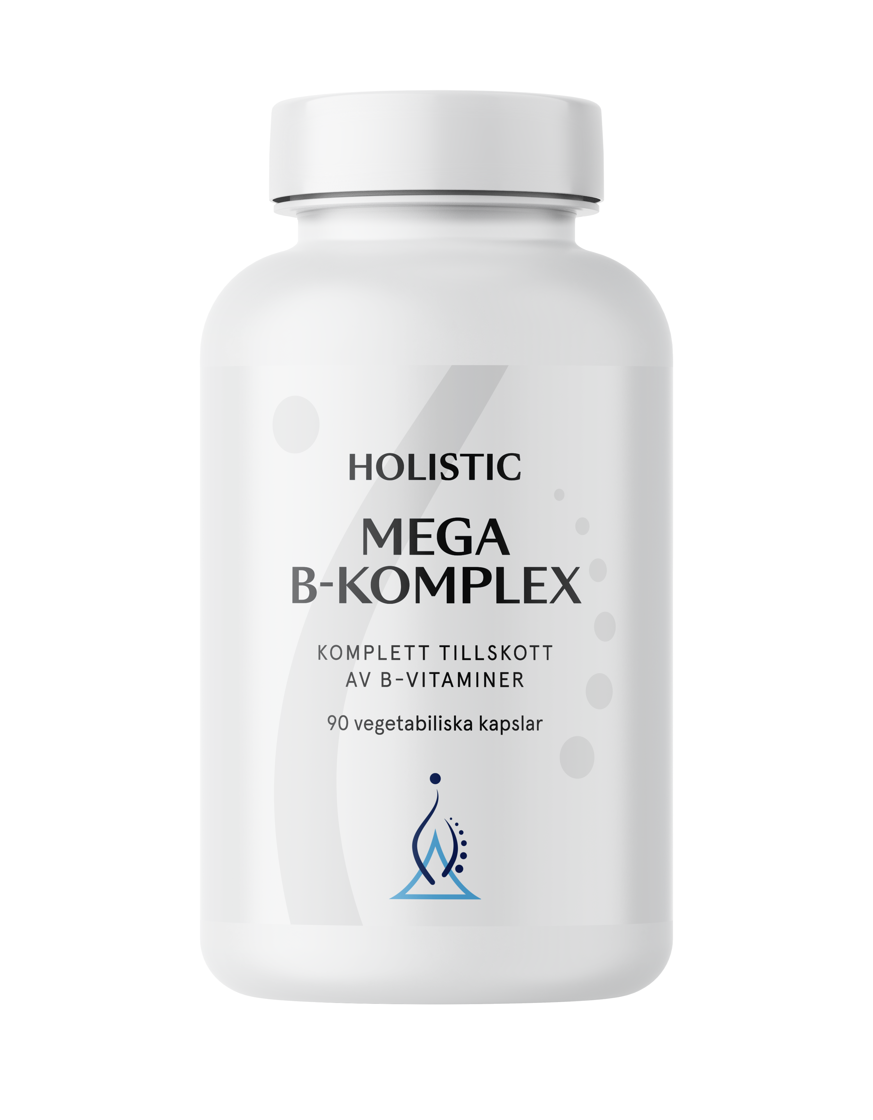 Holistic Mega B-komplex 90 kapslar