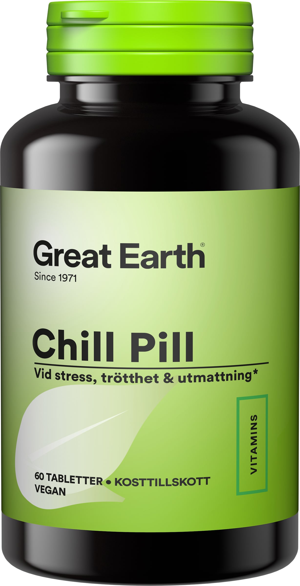 Great Earth Chill Pill 60 tabletter