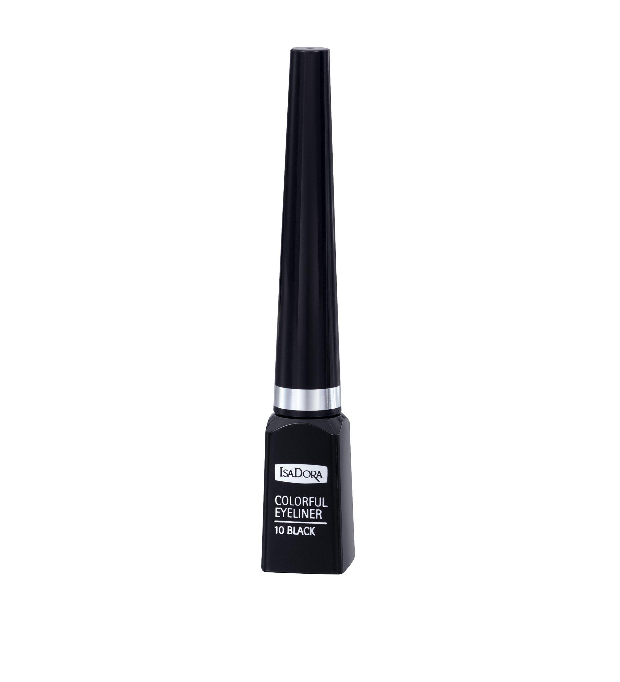 IsaDora Colorful Eyeliner Black 3,7 ml