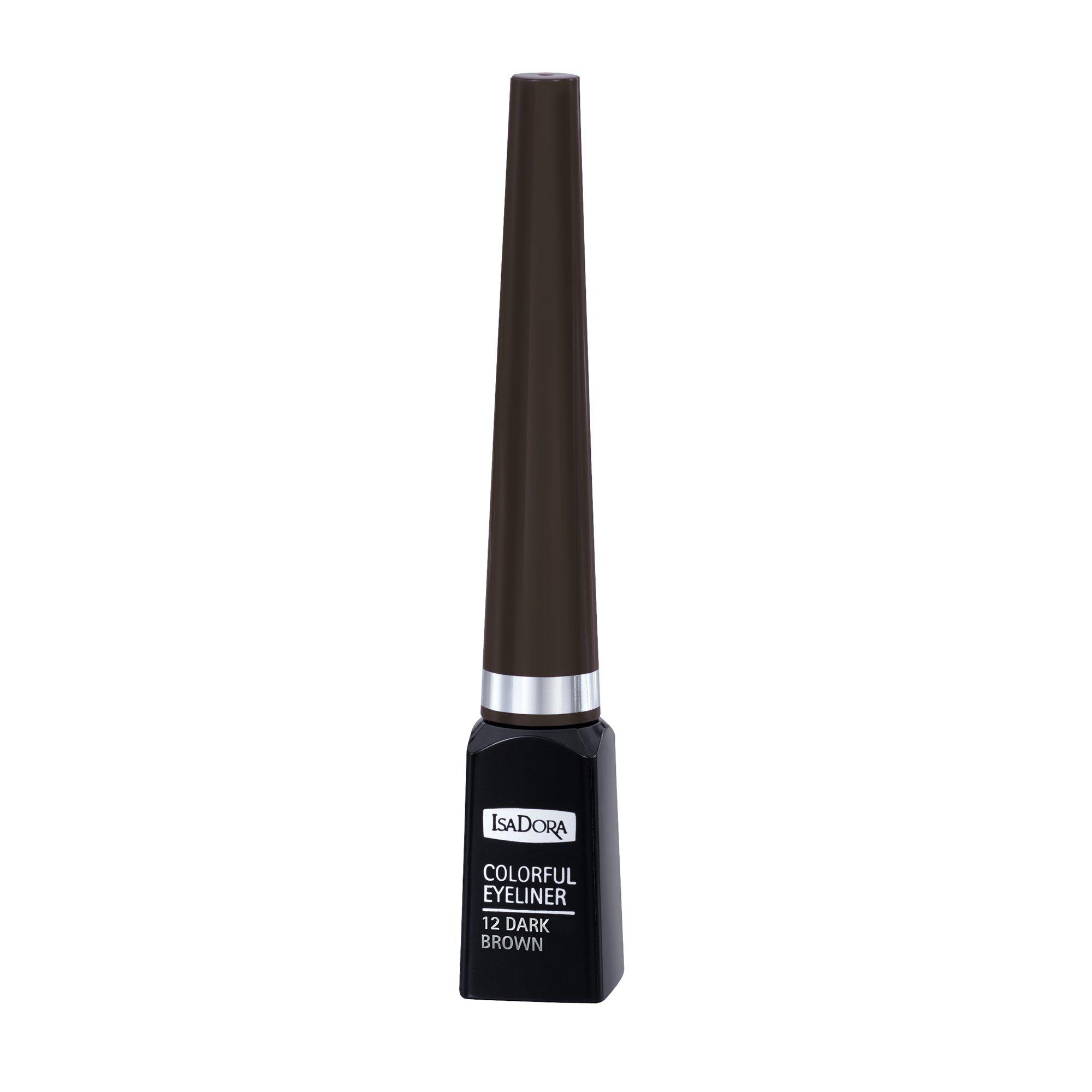 IsaDora Colorful Eyeliner Dark Brown 3,7 ml