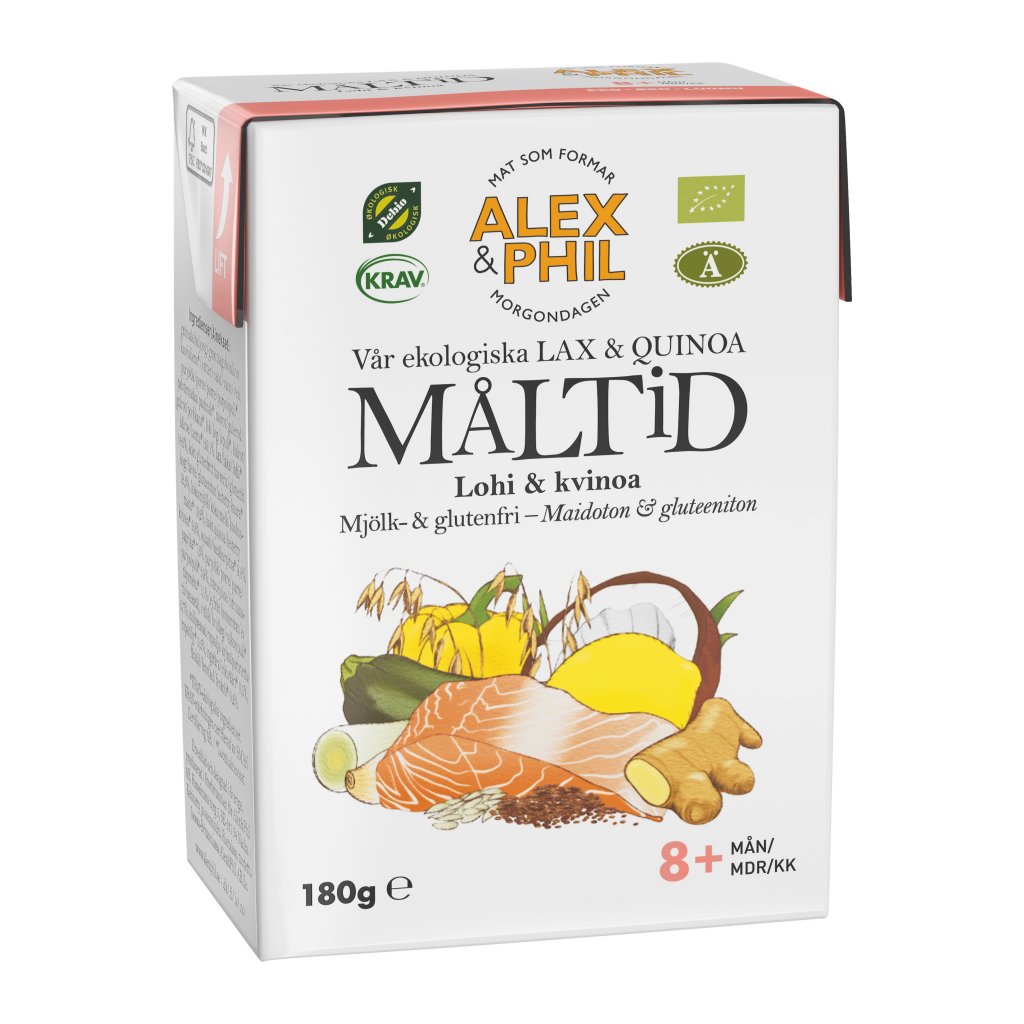 Alex&Phil Lax och Quinoa Måltid Eko 180 g