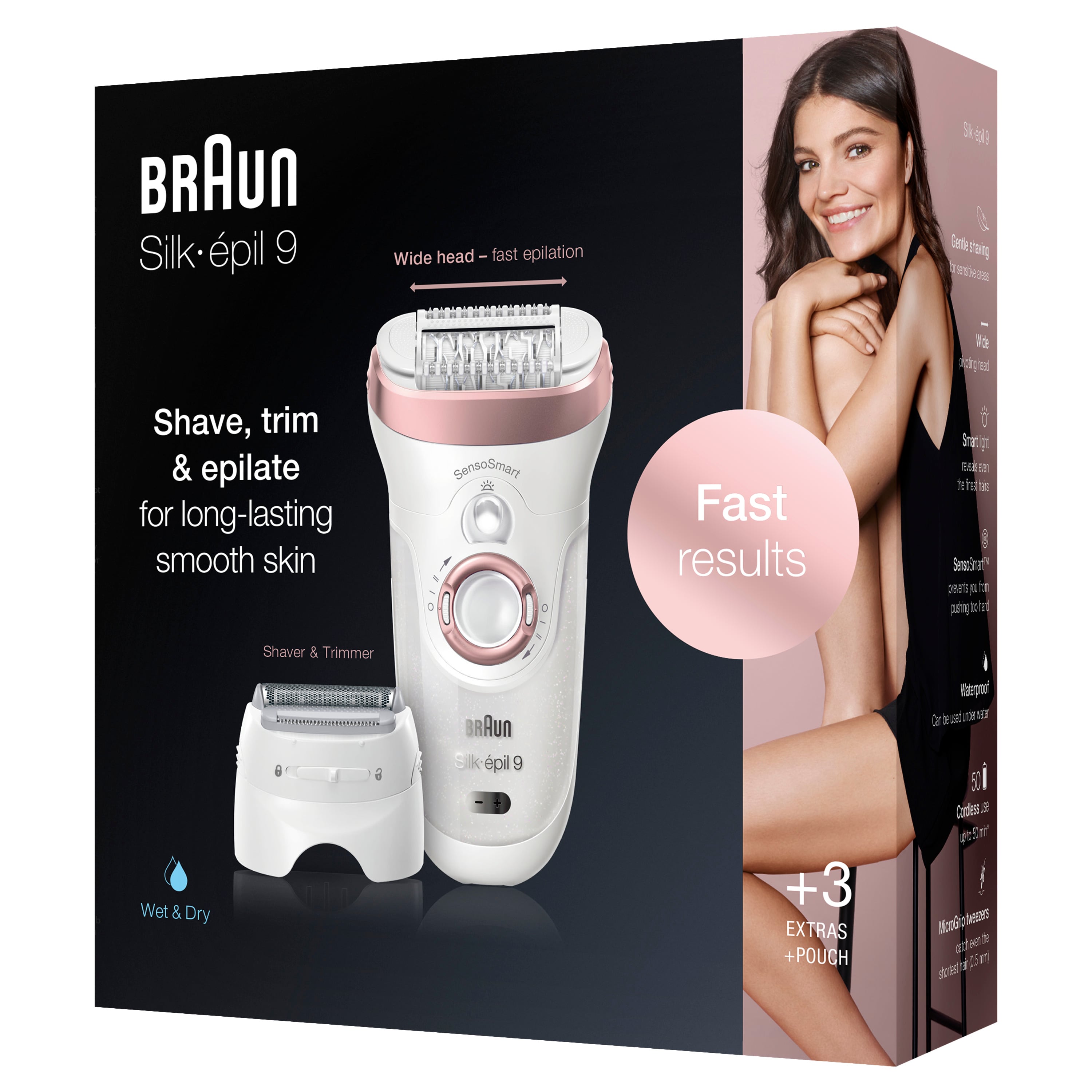 Braun Silk-Epil Epilator SES9-720