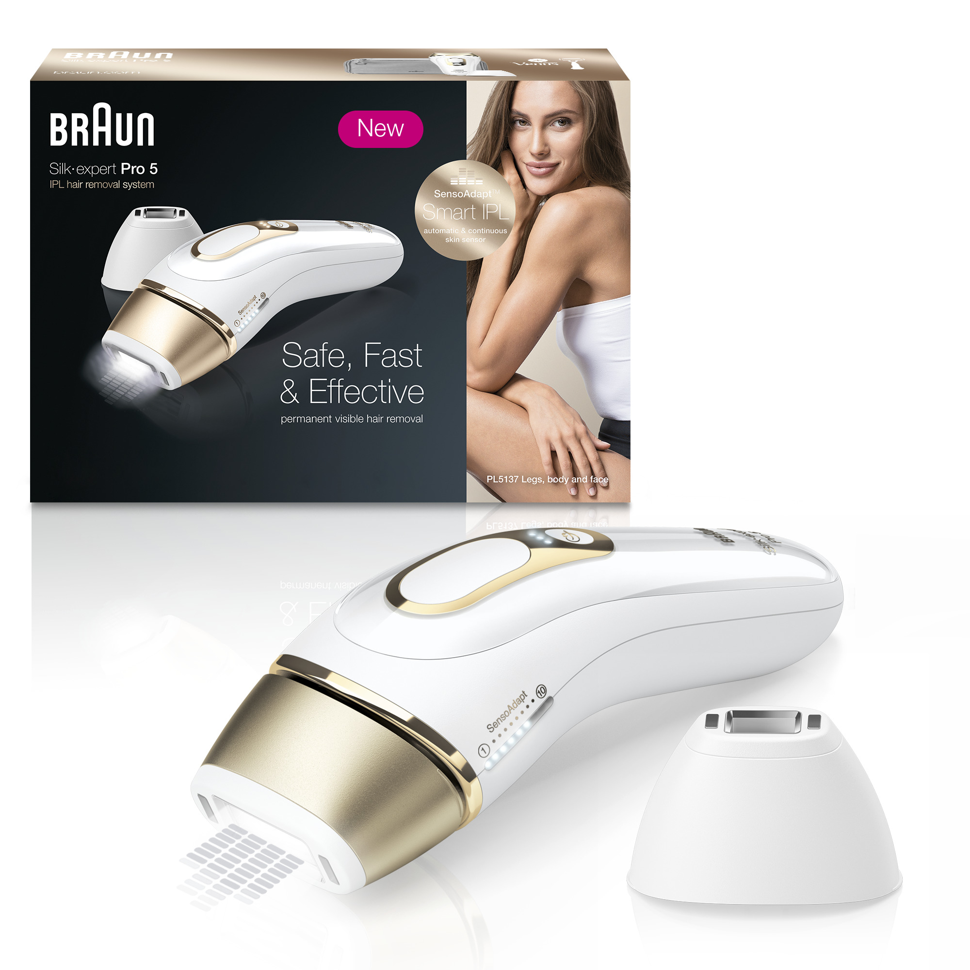 Braun Silk-expert Pro (Grey pouch + Venus Swirl) IPL 5117