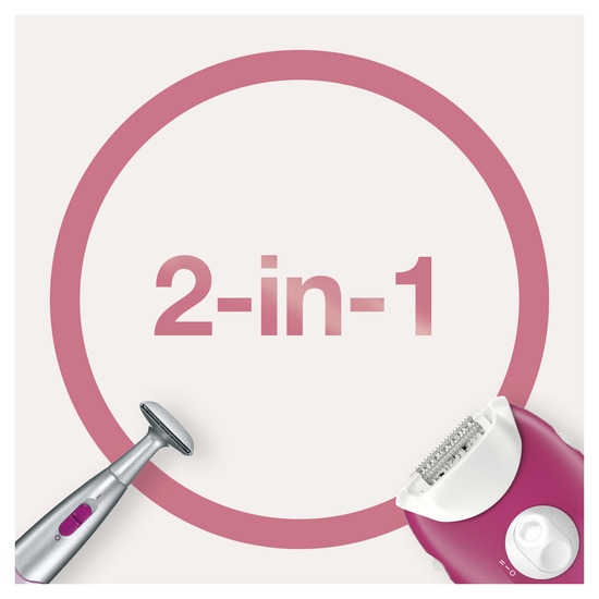 Braun Silk-Epil 3 & Bikini Trimmer SE3/420 Ruby
