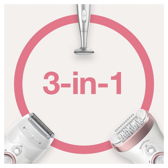 Braun Silk-Epil 9 SensoSmart 9-890 Roséguld Epilator 9/890
