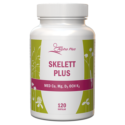 Alpha Plus Skelett Plus 120 kapslar