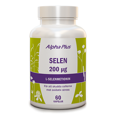 Alpha Plus Selen 200 µg 60 kapslar