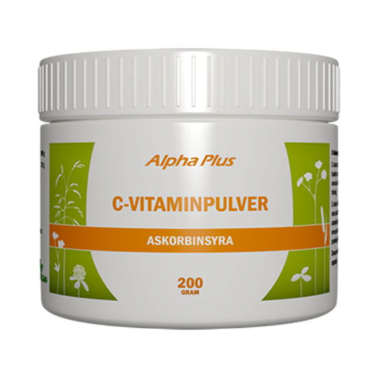 Alpha Plus C-vitaminpulver 200 g