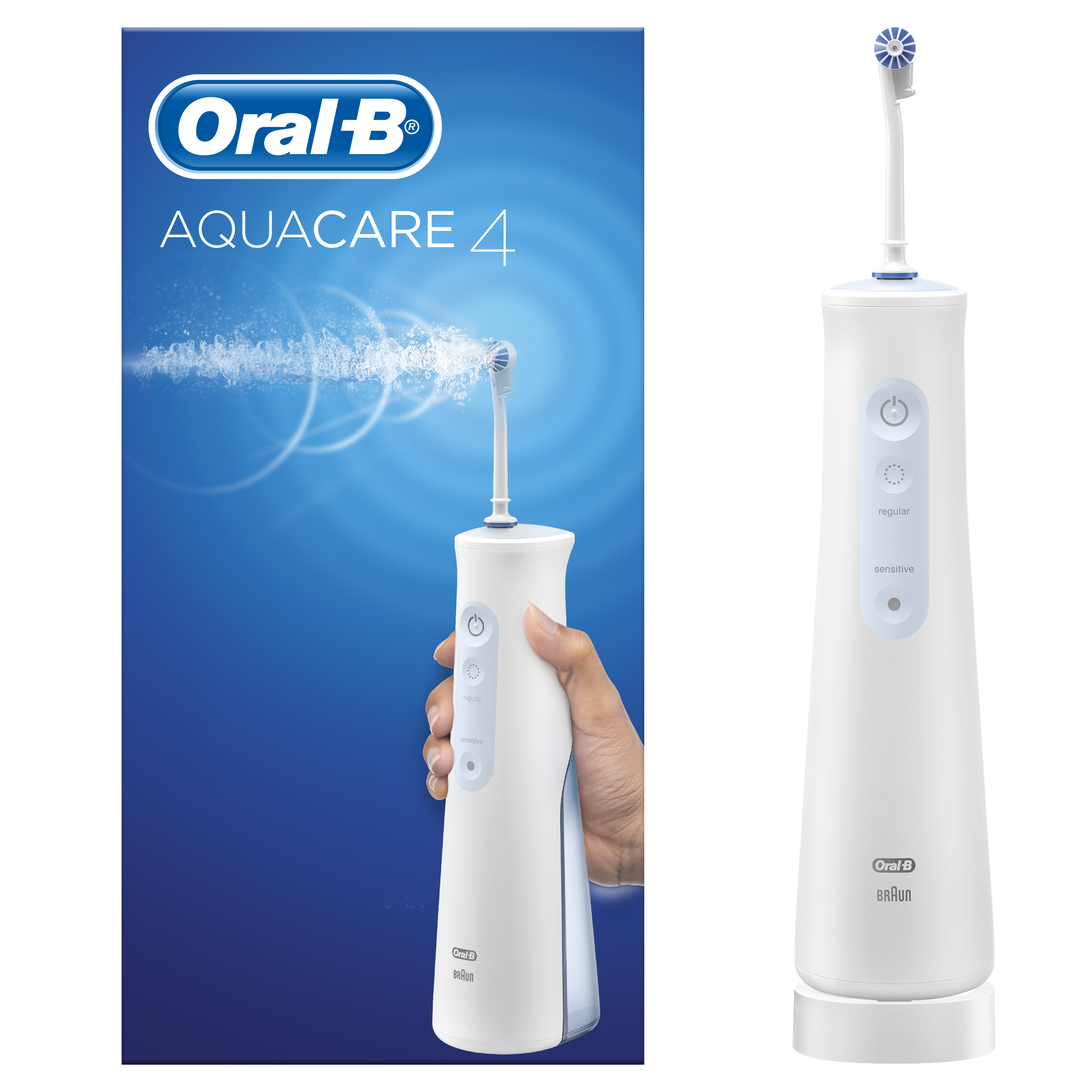 Oral-B Aquacare Water Flosser med Oxyjet-Teknik