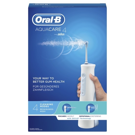 Oral-B Aquacare Water Flosser med Oxyjet-Teknik