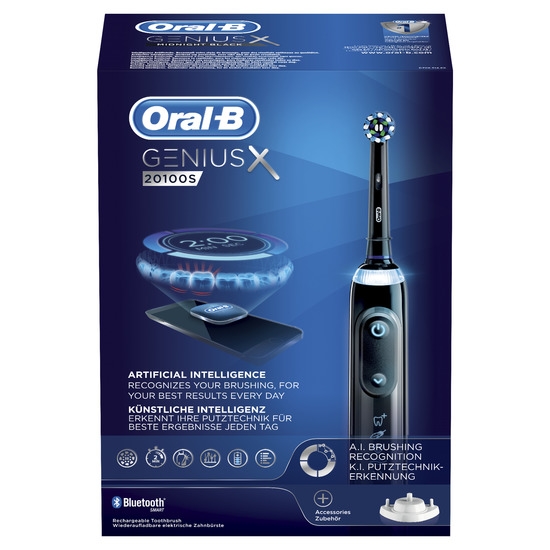 Oral-B Genius X 20100S Black Eltandborste