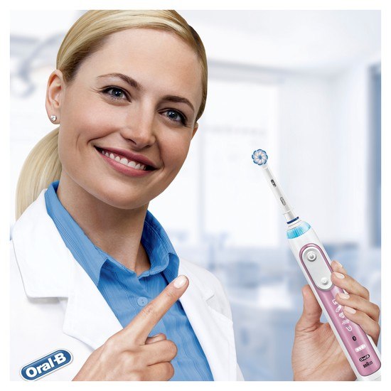Oral-B Genius X 20100S Blush Pink Eltandborste
