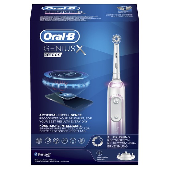 Oral-B Genius X 20100S Blush Pink Eltandborste