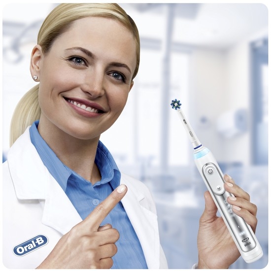 Oral-B Genius 8 8900 Duo Silver Eltandborste 2-pack