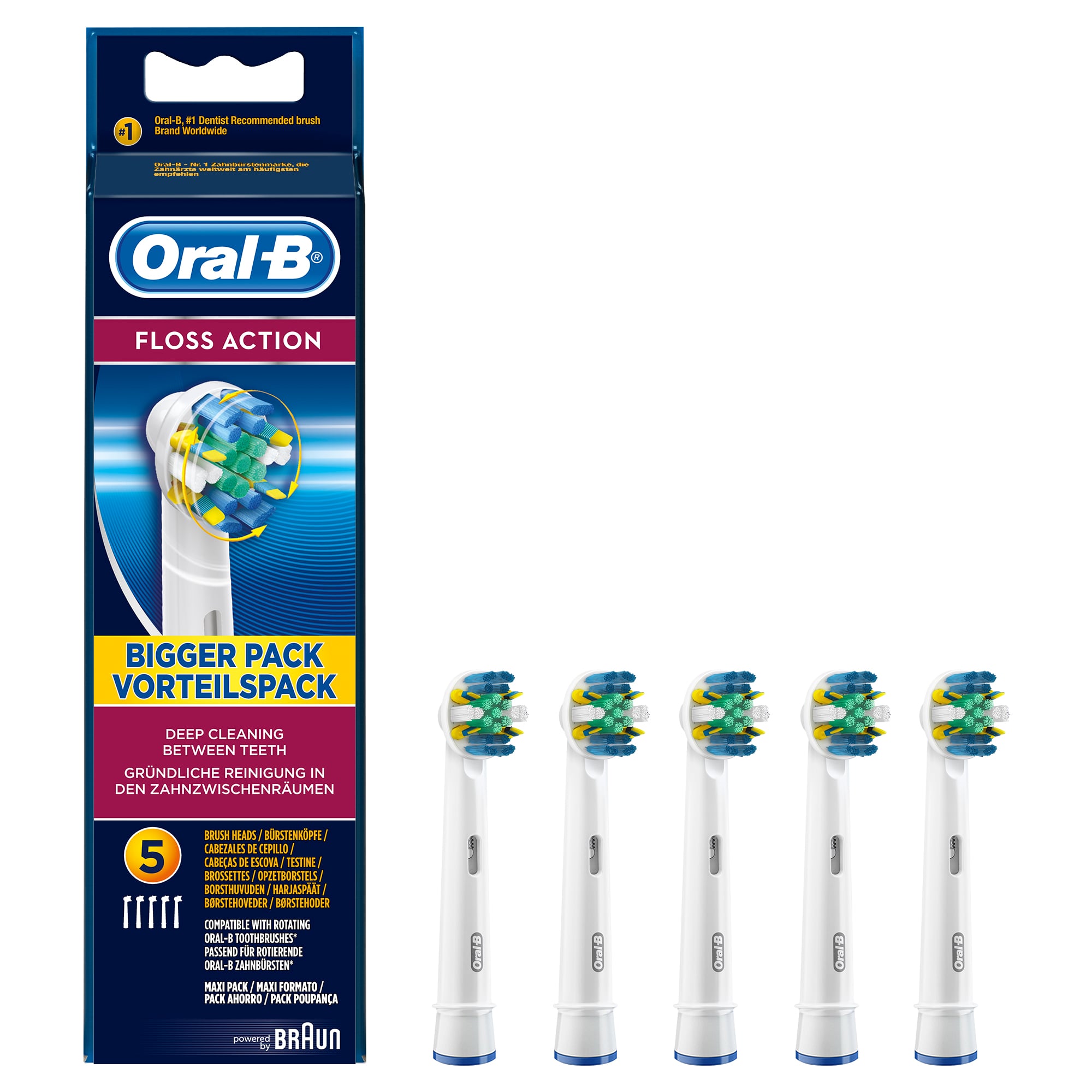 Oral-B Floss Action Tandborsthuvud Refill 5 st