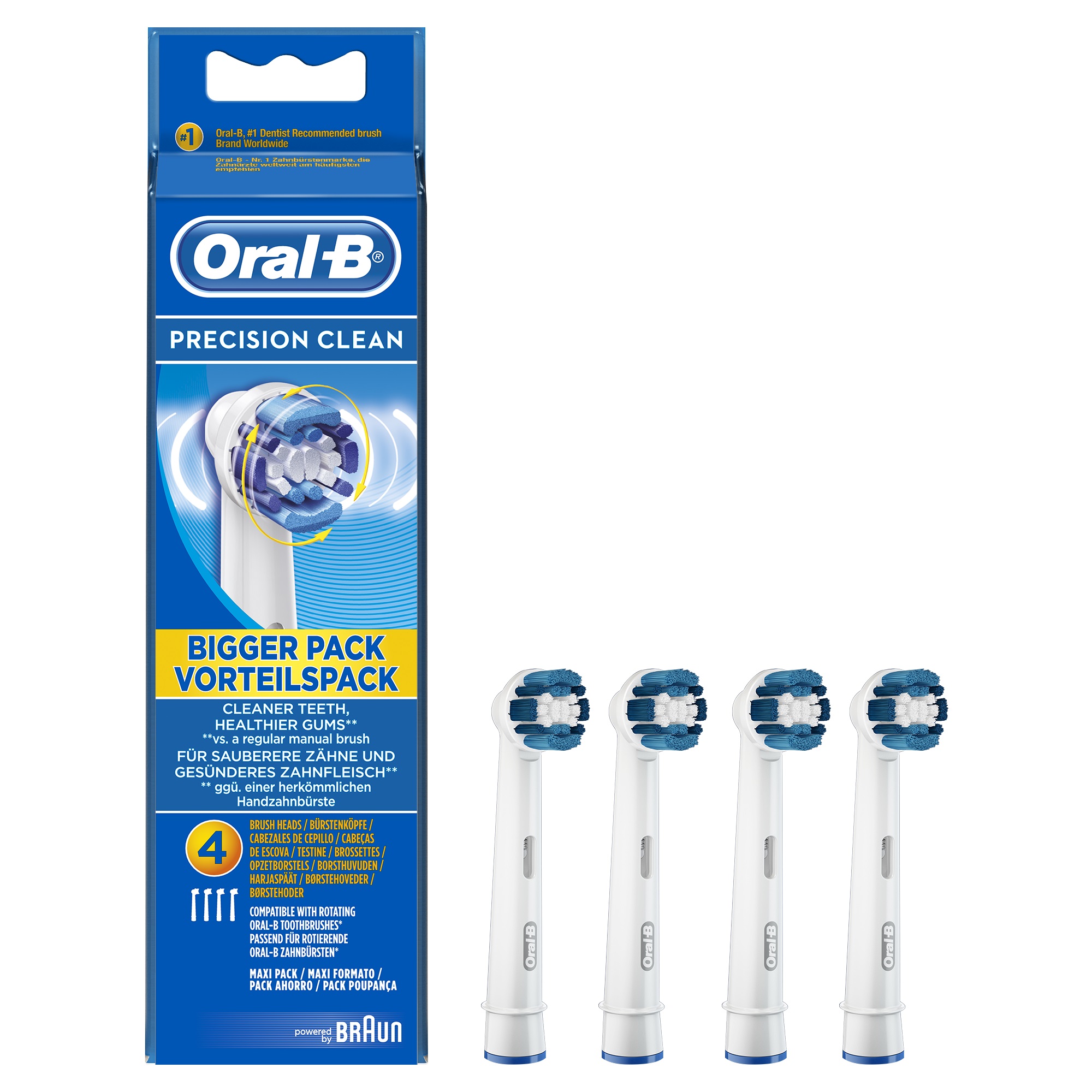 Oral-B Precision Clean Tandborsthuvud Refill 4 st