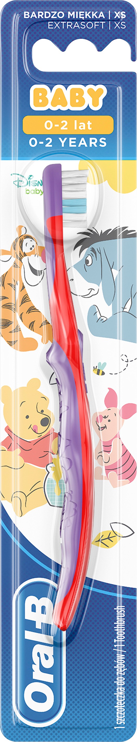 Oral-B Baby Tandborste Nalle Puh 0-2 år