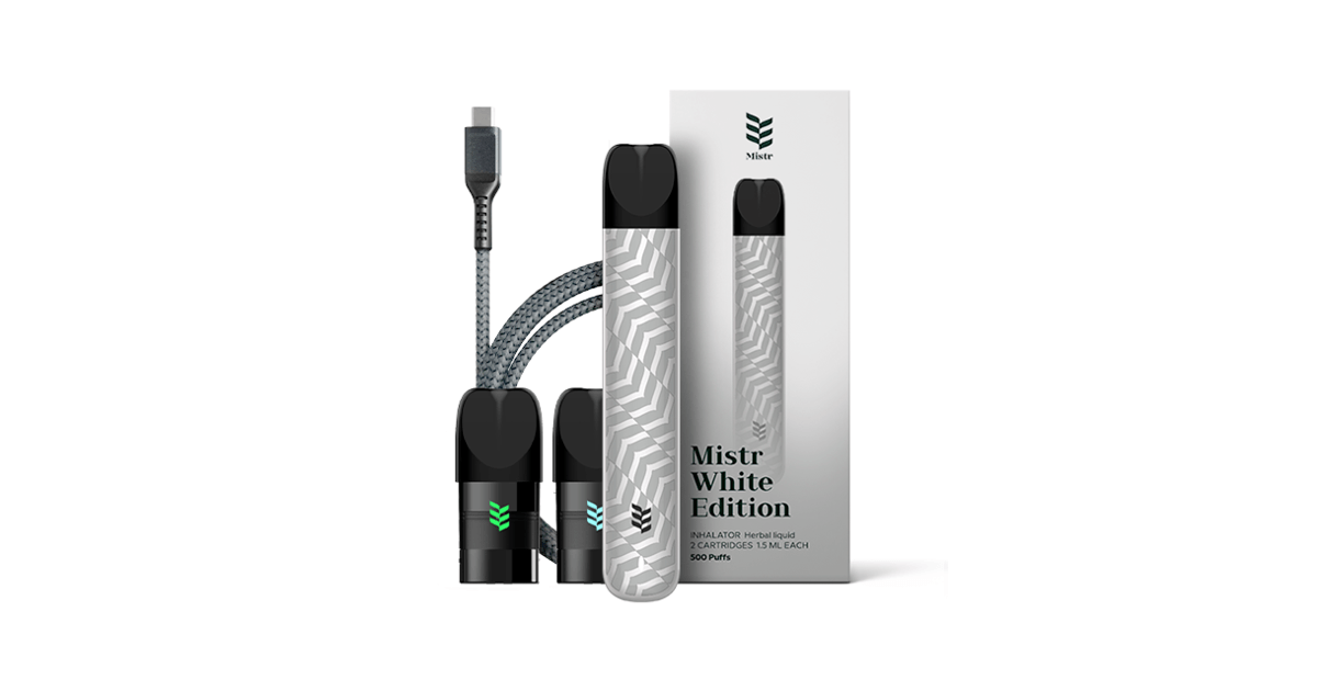 Mistr Handouts Köp Mistr Starterkit White Edition | MEDS Apotek