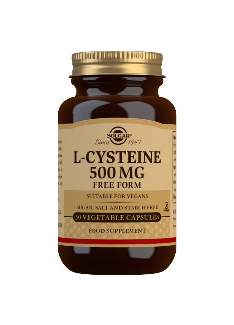 Solgar L-Cysteine 500 mg 30 kapslar