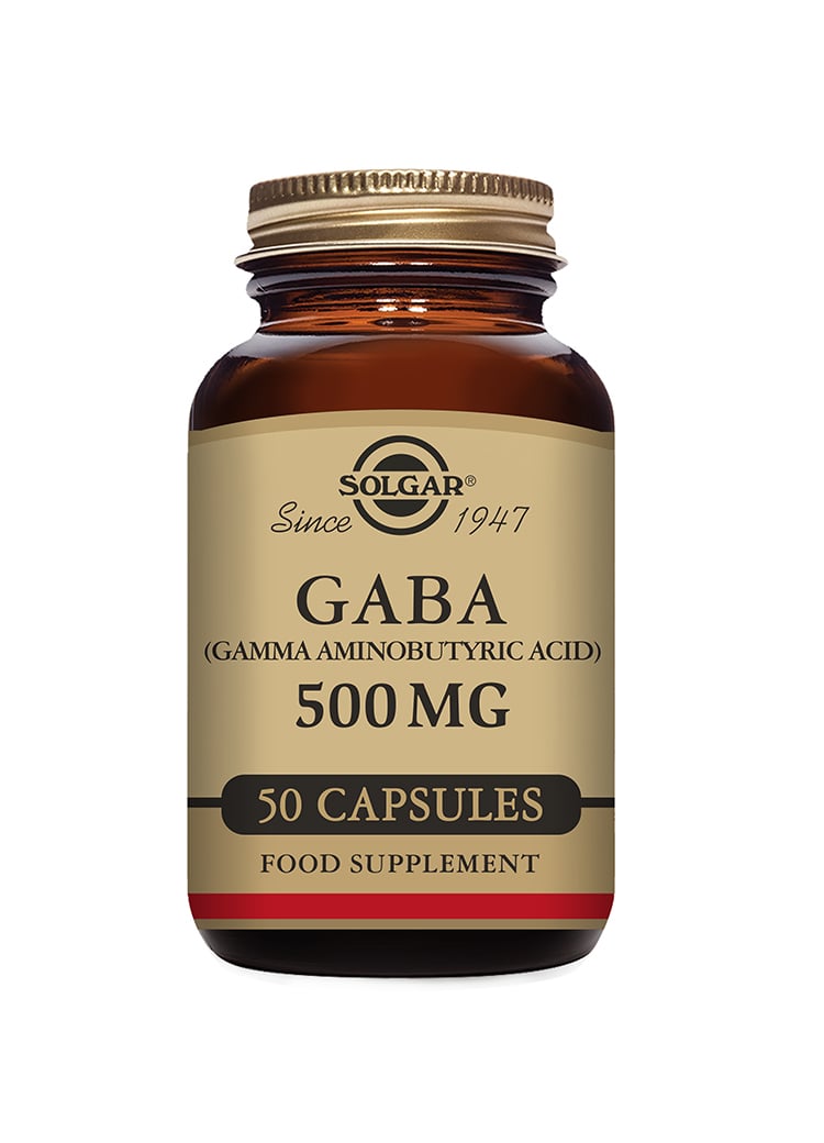 Solgar GABA 500 mg 50 kapslar