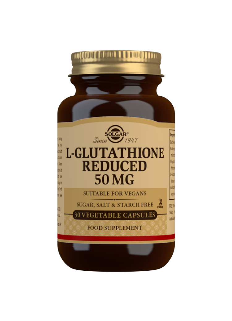 glutathione svenska Köp Solgar L-Glutathione 50 mg 30 kapslar