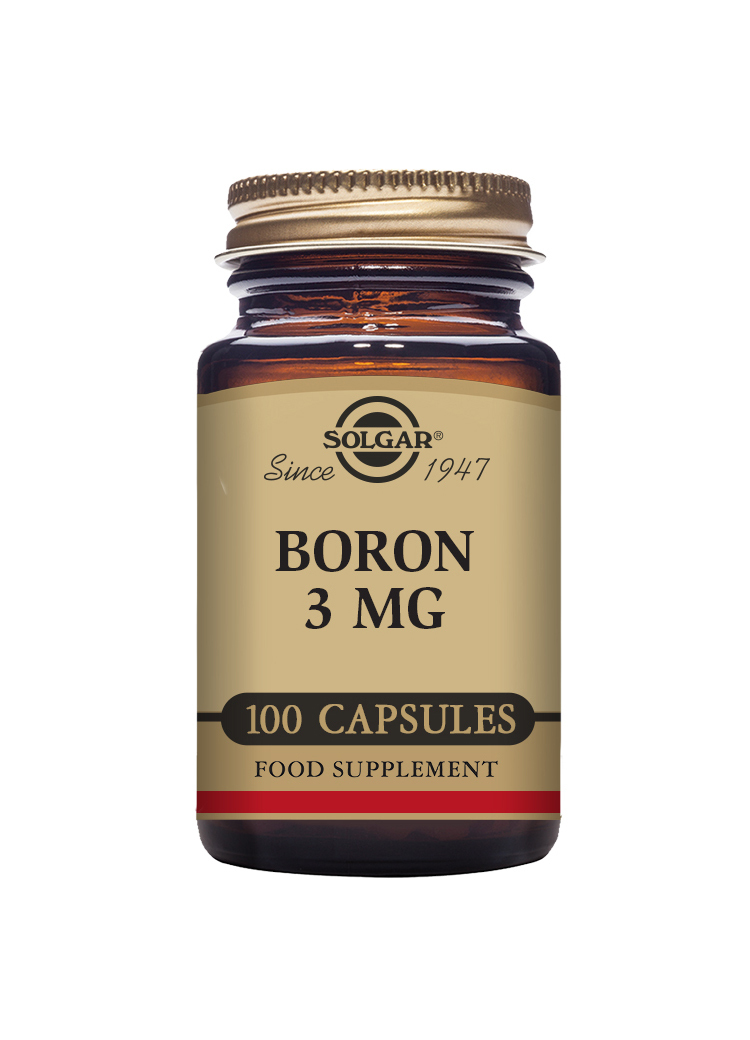 Solgar Boron 3 mg 100 kapslar