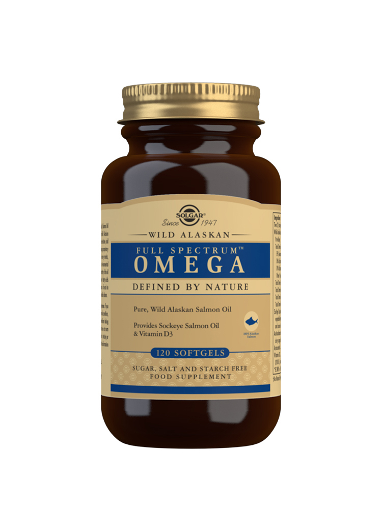 Solgar Wild Alaskan Full Spectrum Omega 120 softgels