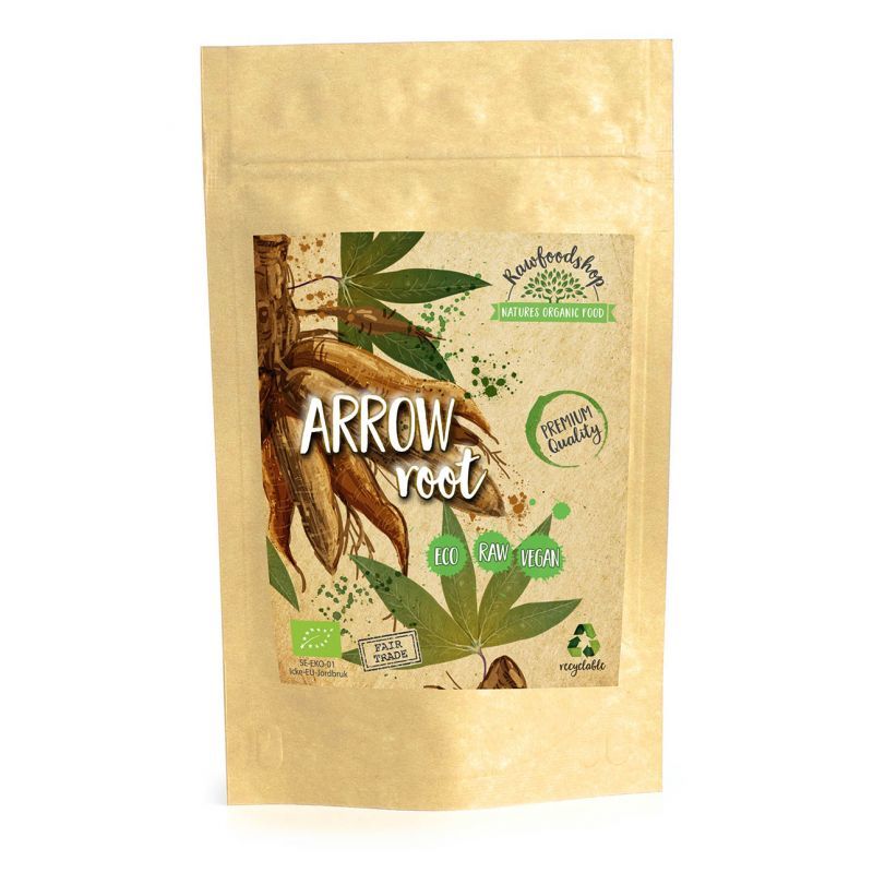 Rawfoodshop Arrowrot pulver EKO 50 g