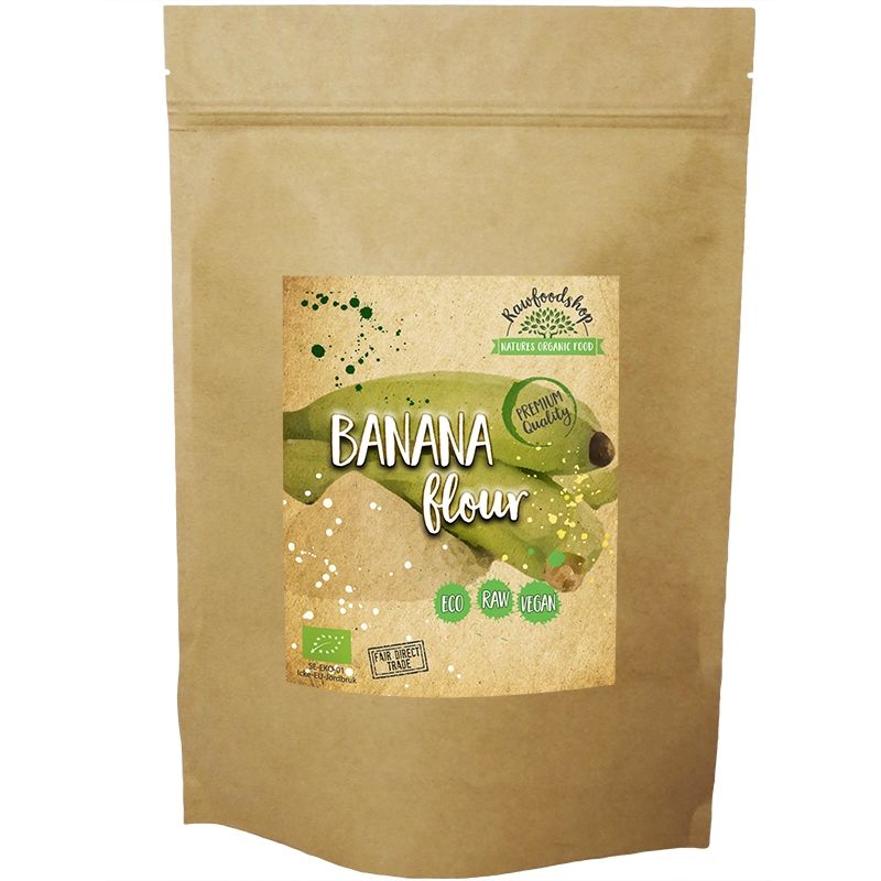 Rawfoodshop Bananmjöl EKO 500 g