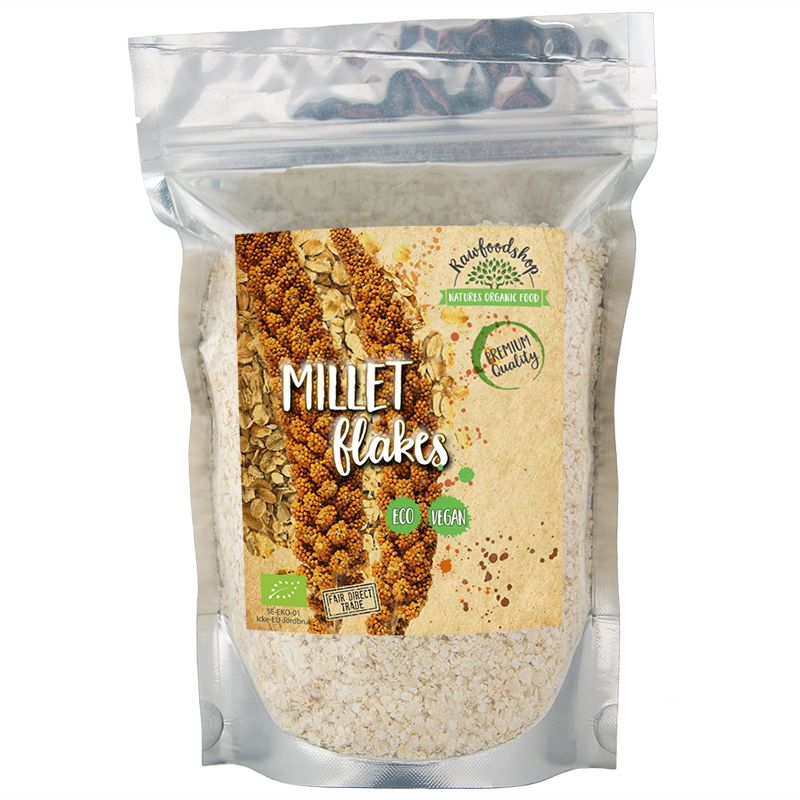Rawfoodshop Hirsflakes EKO 500 g