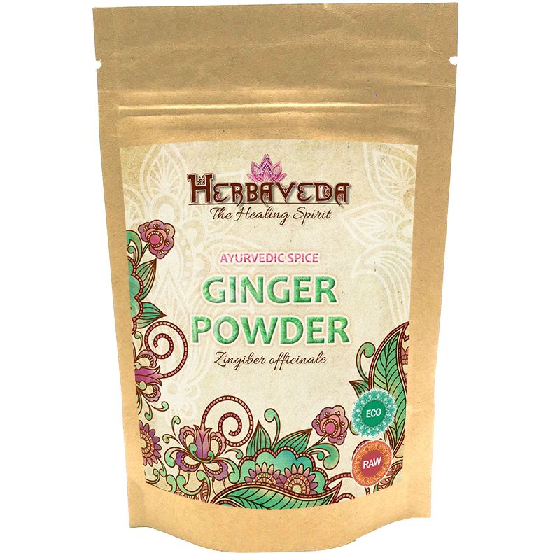 Rawfoodshop Herbaveda Ingefära pulver EKO 100 g