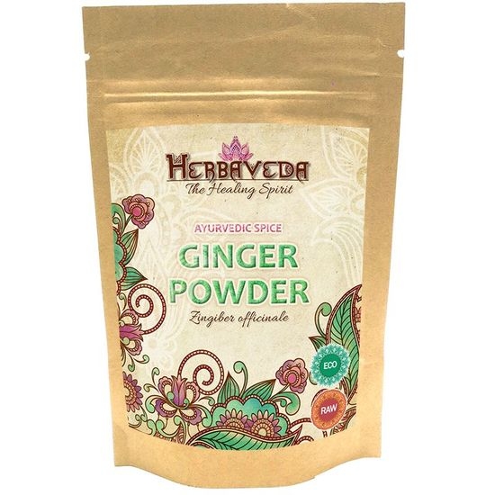 Rawfoodshop Herbaveda Ingefära pulver EKO 100 g