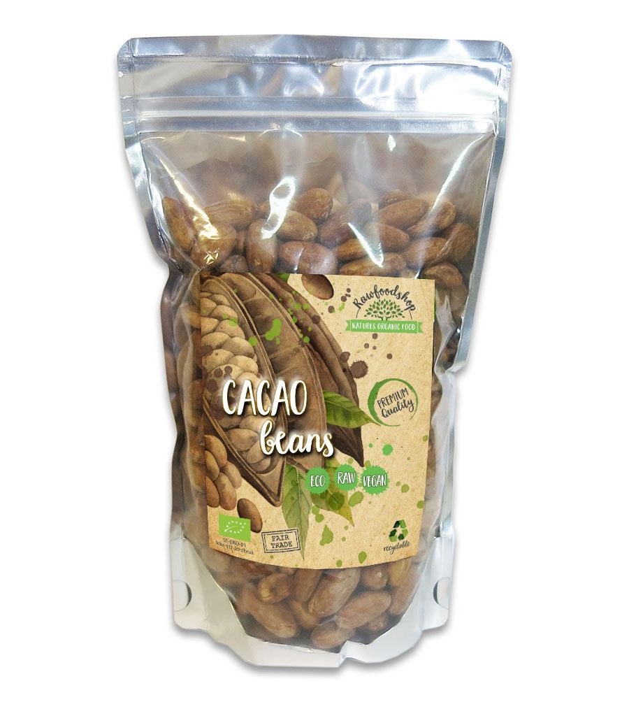 Rawfoodshop Kakaobönor EKO 500 g