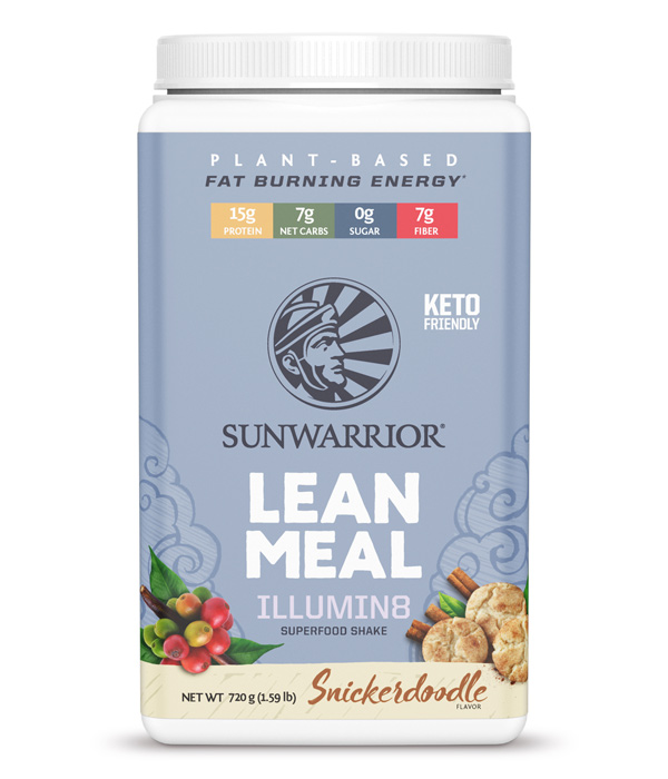 Sunwarrior Lean Meal Illumin8 Snickerdoodle 720 g