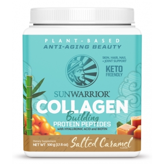 Sunwarrior Collagen Building Protein Peptides Salt karamell 500 g