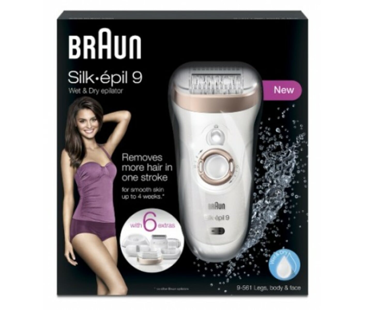 Braun Silk Epil 9 SE 9561 Epilator