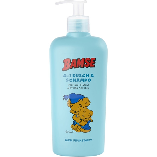 Bamse 2in1 Dusch/Schampo Parfymerad 450 ml