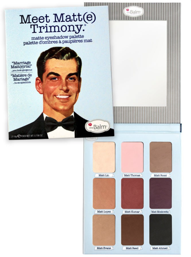 theBalm Meet Matte Trimony Eyeshadow Palette