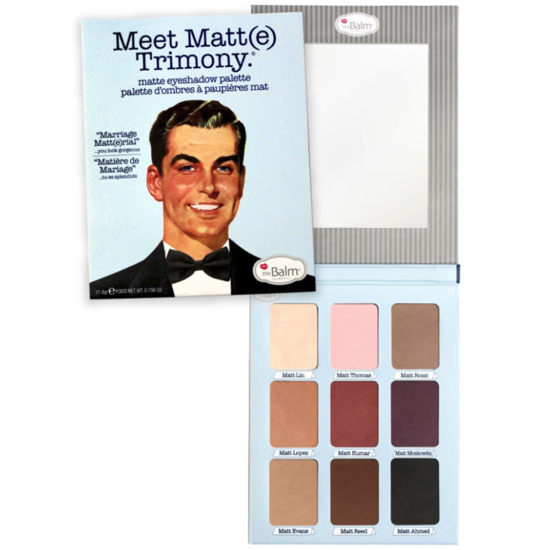 theBalm Meet Matte Trimony Eyeshadow Palette