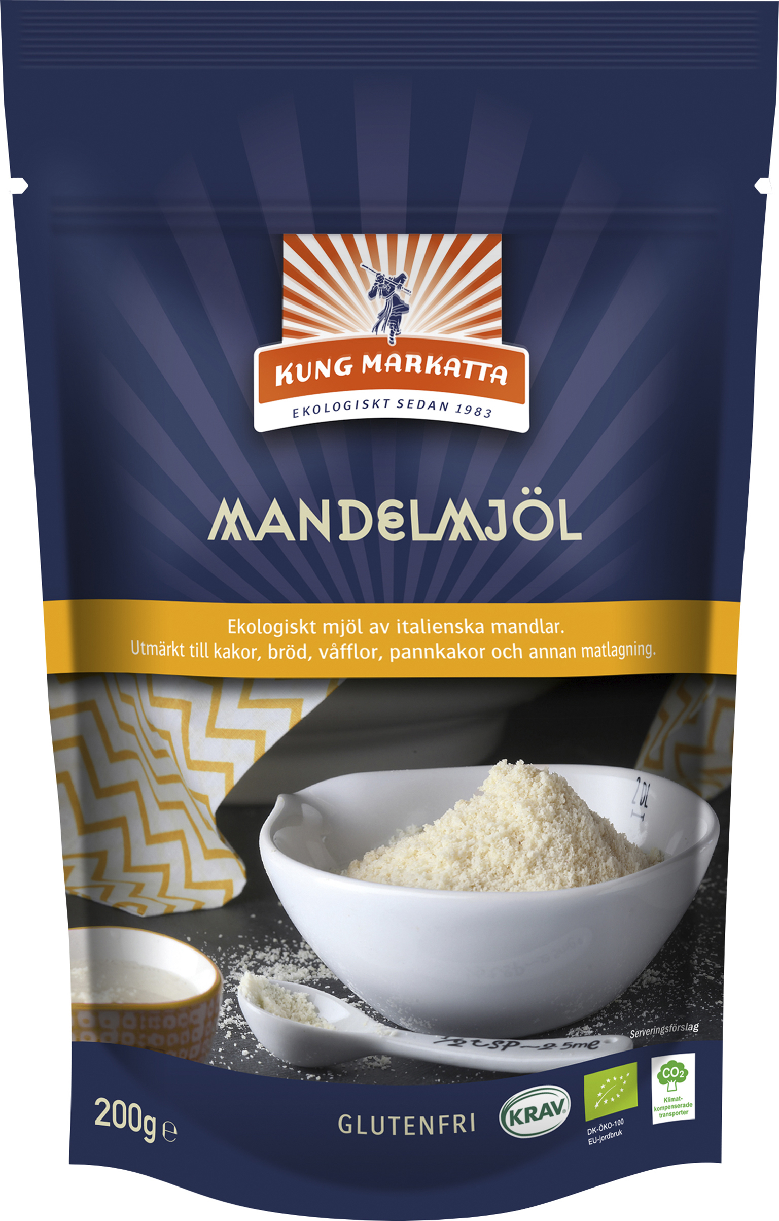 Kung Markatta Mandelmjöl KRAV 200 g