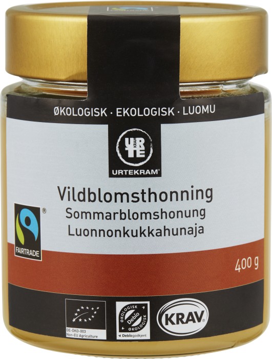 Urtekram Honung Vildblomst EKO 400 g