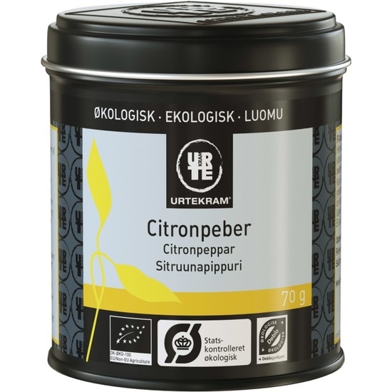 Urtekram Citronpeppar Eko 70 g
