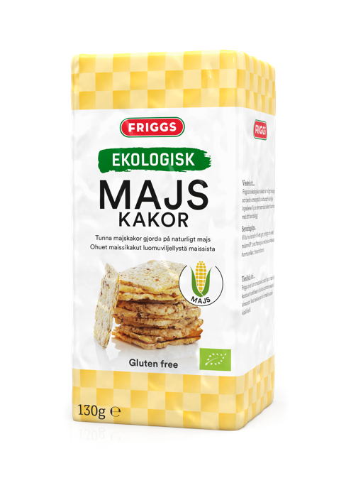 Friggs Tunna Majskakor Majs 130 g