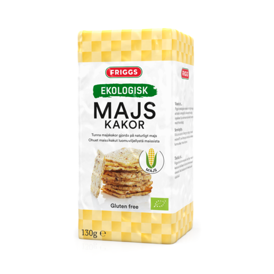 Friggs Tunna Majskakor Majs 130 g