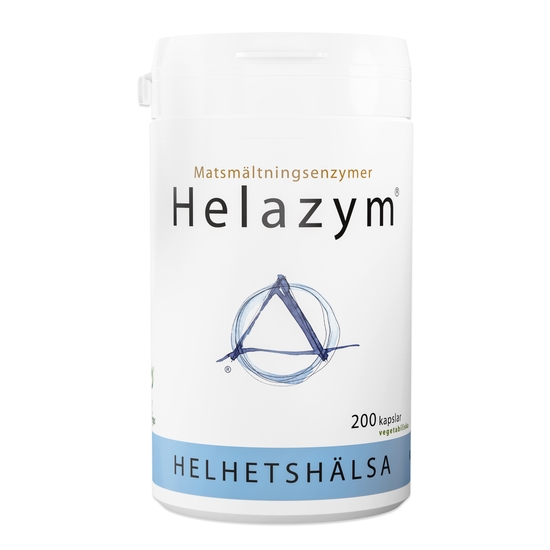 Helhetshälsa Helazym Enzymtillskott 200 kapslar